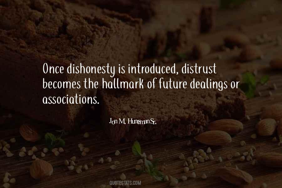 Quotes On Honesty And Dishonesty #1099126