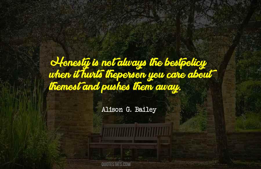 Quotes On Honesty In Friendship #134136