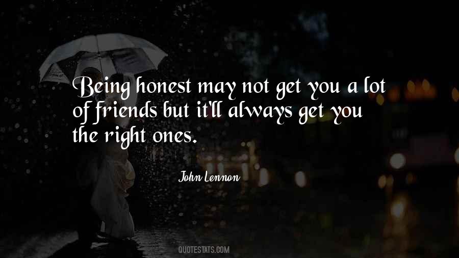 Quotes On Honesty In Friendship #378895