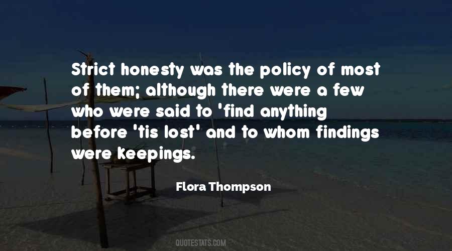 Quotes On Honesty Is Not The Best Policy #1307114