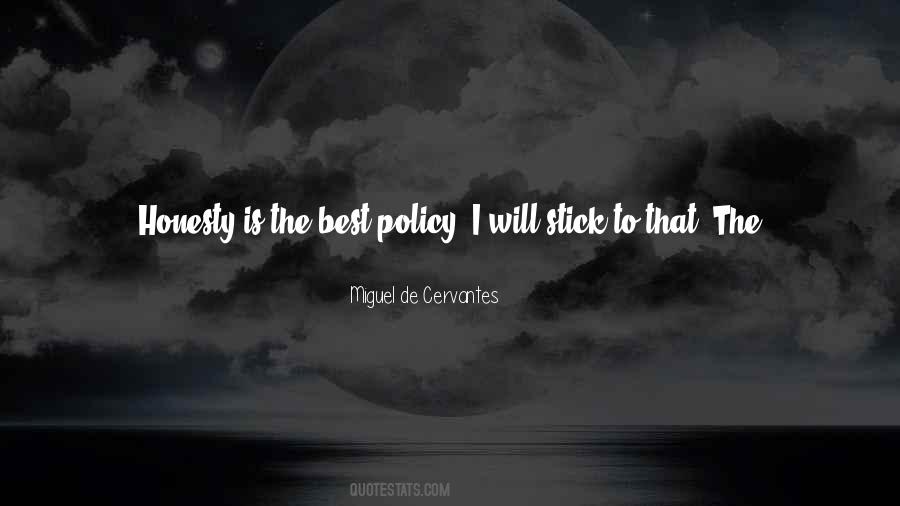 Quotes On Honesty Is Not The Best Policy #1445140