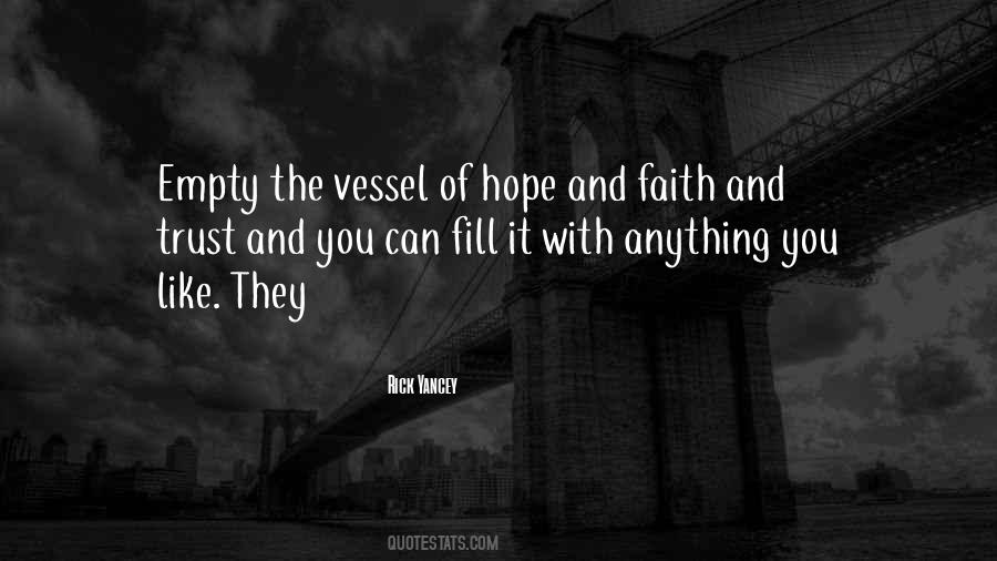 Quotes On Hope And Trust #290752