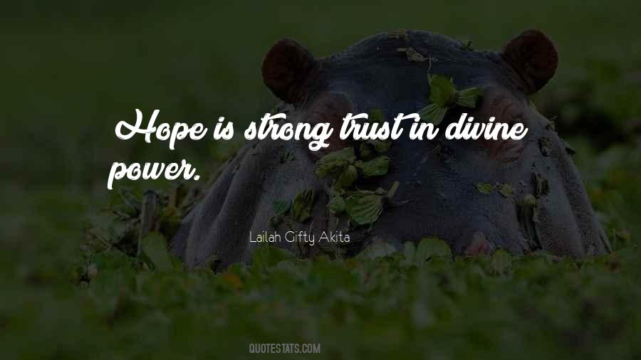 Quotes On Hope And Trust #477486