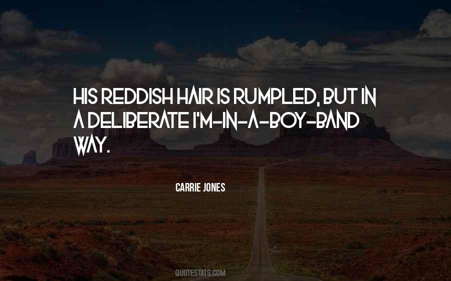 Rumpled Hair Quotes #1438789