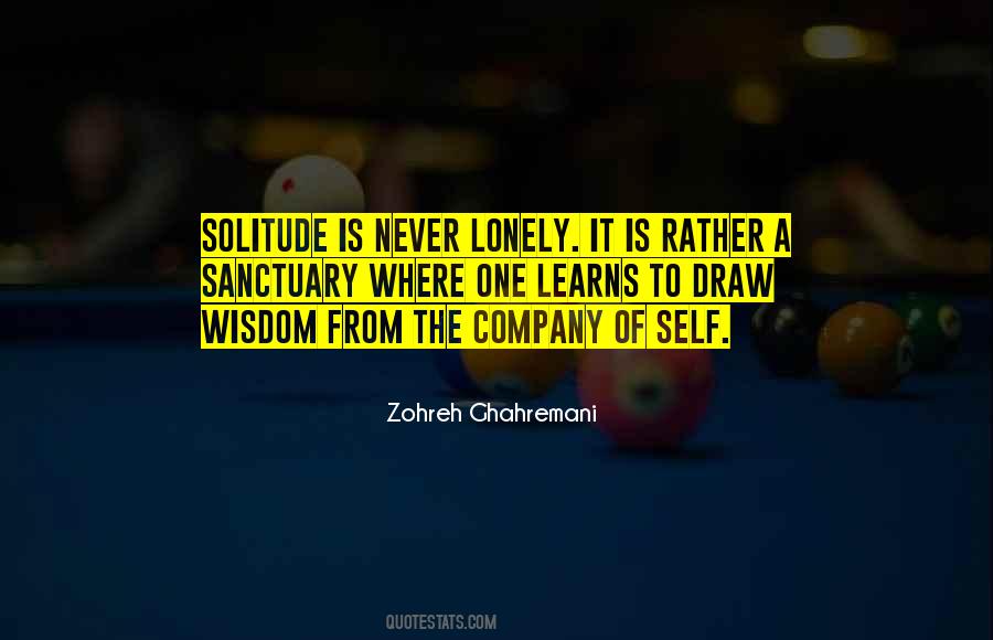 Never Lonely Quotes #1040150