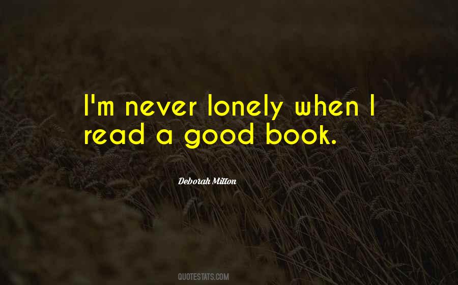 Never Lonely Quotes #863636