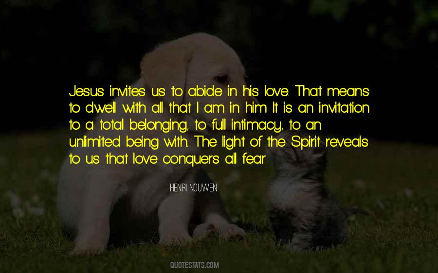 An Invitation To Love Quotes #1766508
