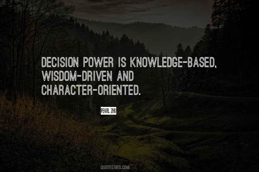 Character Driven Quotes #1508991