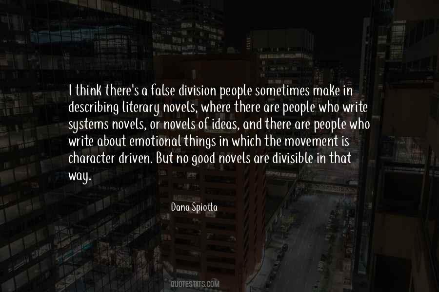 Character Driven Quotes #334119