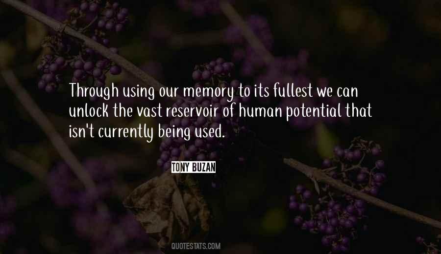 Memory Being Quotes #734569