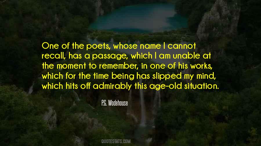 Memory Being Quotes #757952