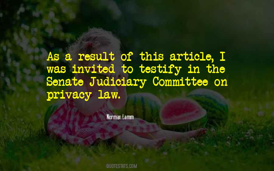 Judiciary Committee Quotes #910053