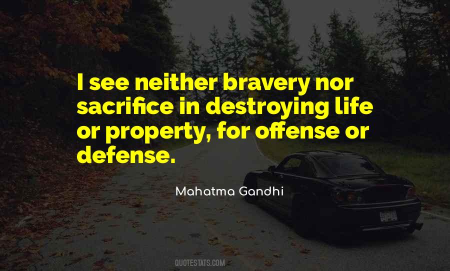 Defense Vs Offense Quotes #106108