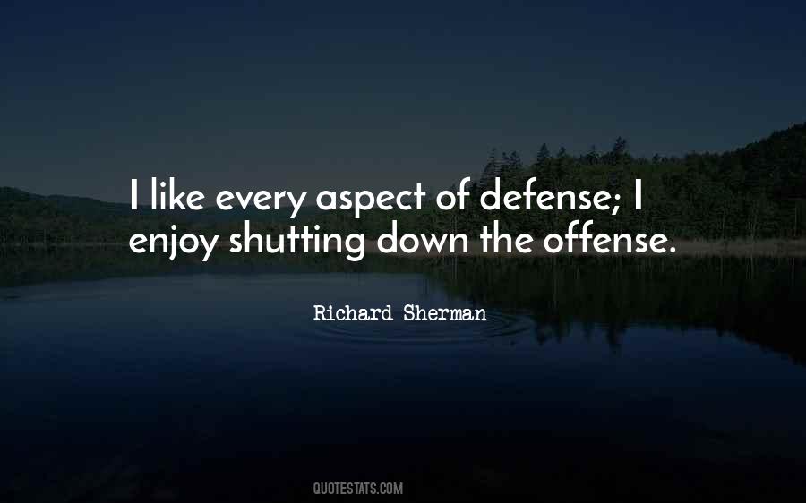 Defense Vs Offense Quotes #557299