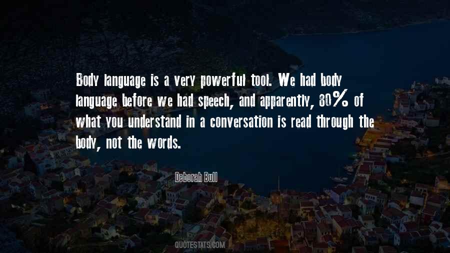 Language And Speech Quotes #1642628