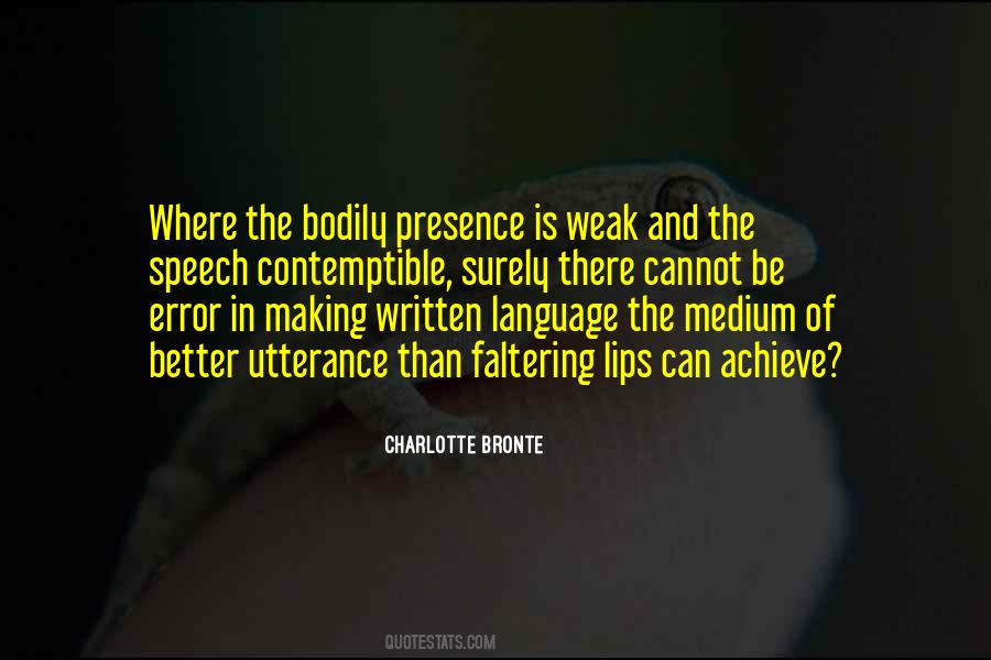 Language And Speech Quotes #698137