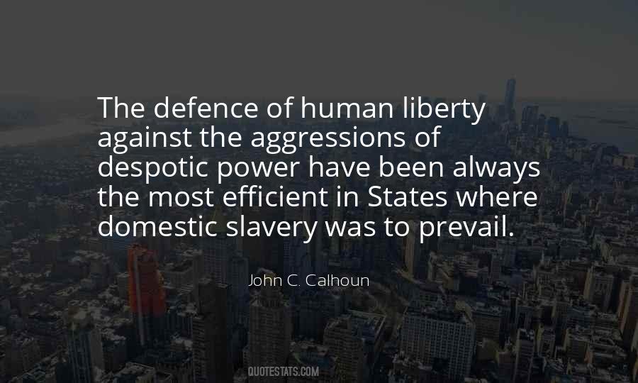 Human Liberty Quotes #1684447