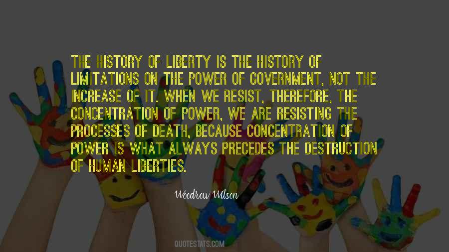 Human Liberty Quotes #284270