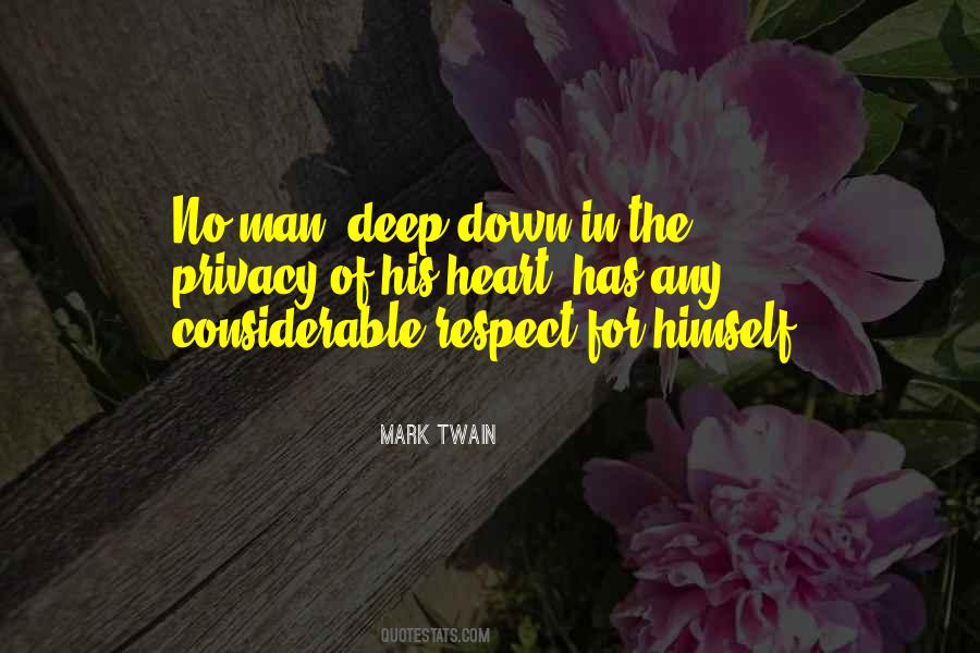 Deep Respect Quotes #877014