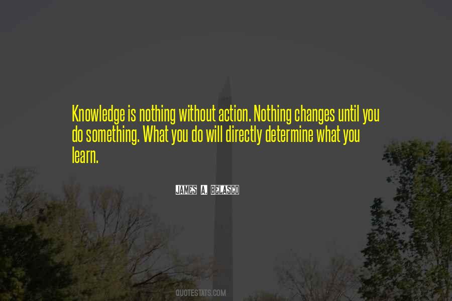 Quotes About Nothing Changes #1310329