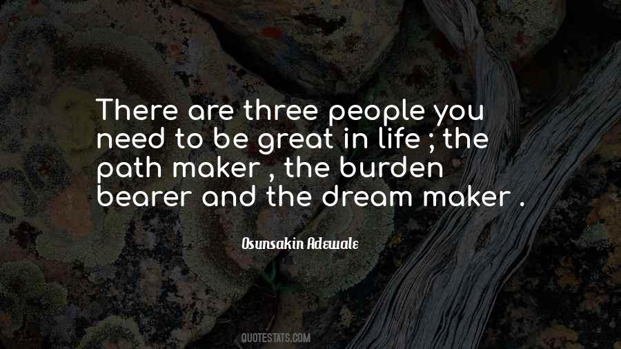 Quotes About Three People #1364100