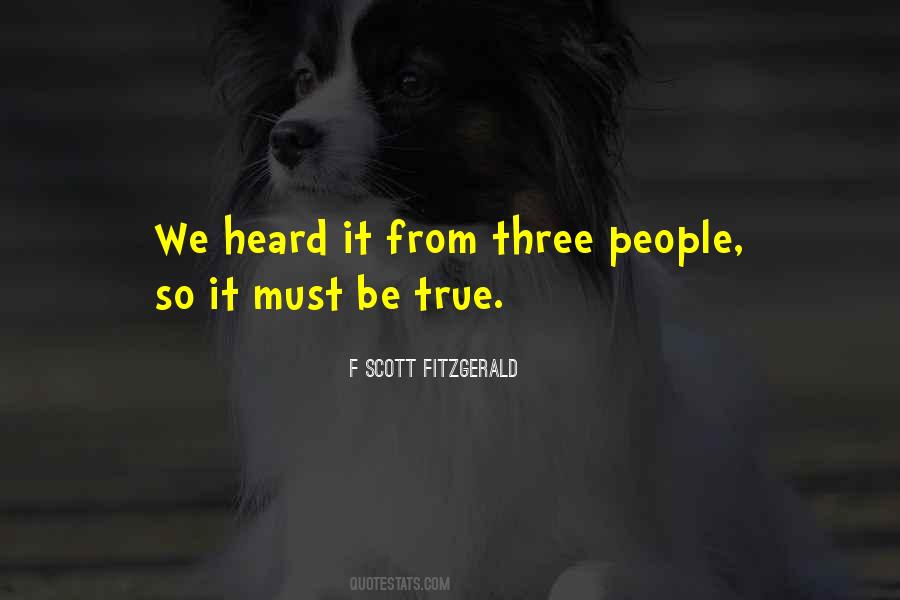 Quotes About Three People #1818519