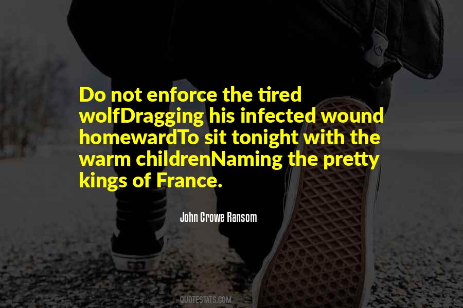 Quotes On Infected Wound #50644