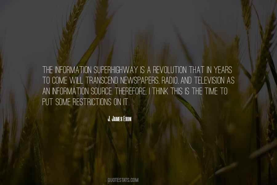 Quotes On Information Revolution #1809356