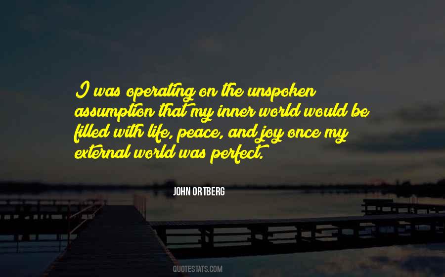 Quotes On Inner Peace And Joy #1544940