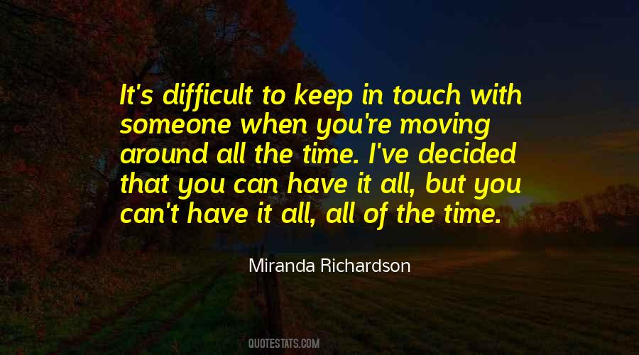 Someone Moving Quotes #62727