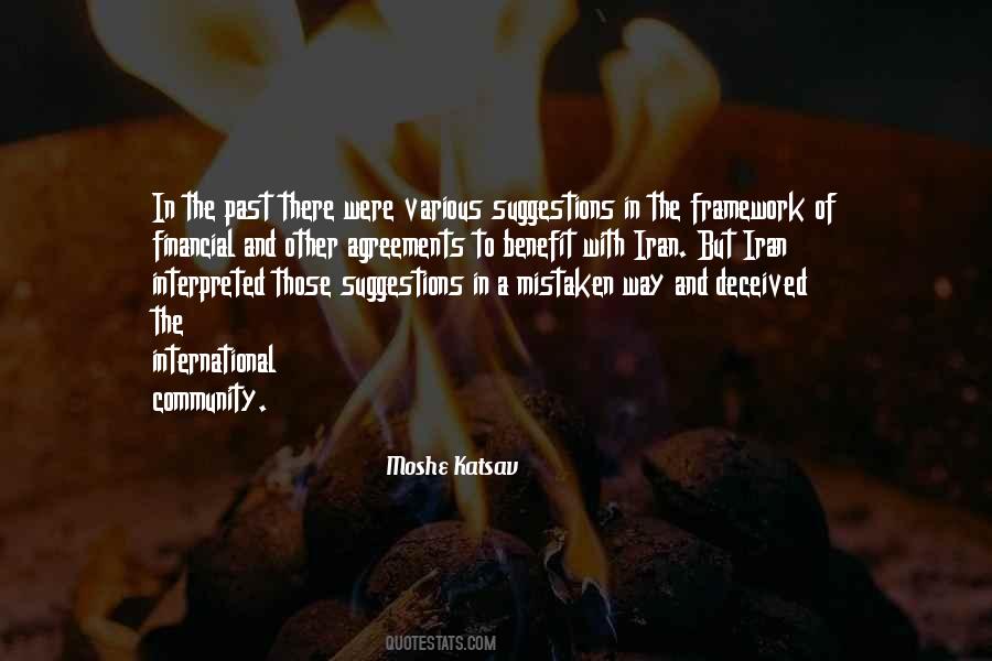 Quotes On International Agreements #1452798