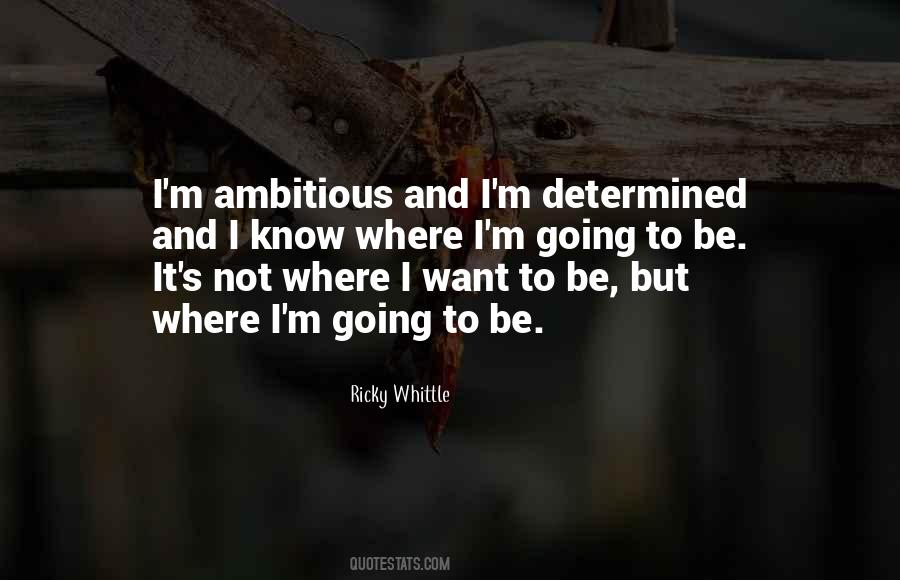 Be Ambitious Quotes #345923