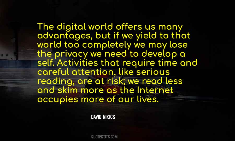 Quotes On Internet Advantages #226980