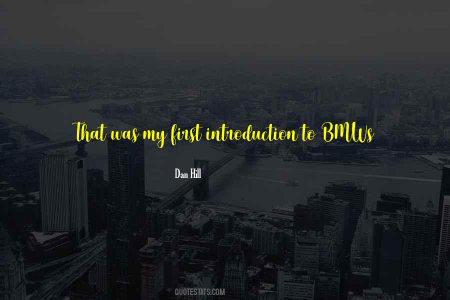 Quotes On Introduction #1124226