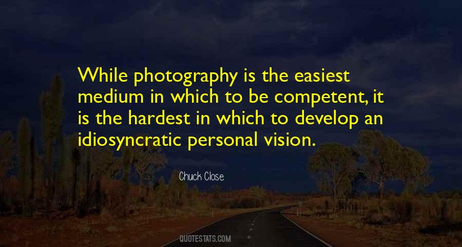 Personal Vision Quotes #1505449