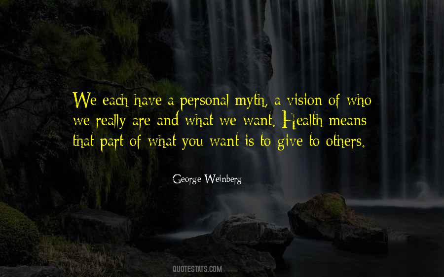 Personal Vision Quotes #1776447