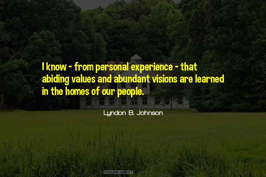 Personal Vision Quotes #931829