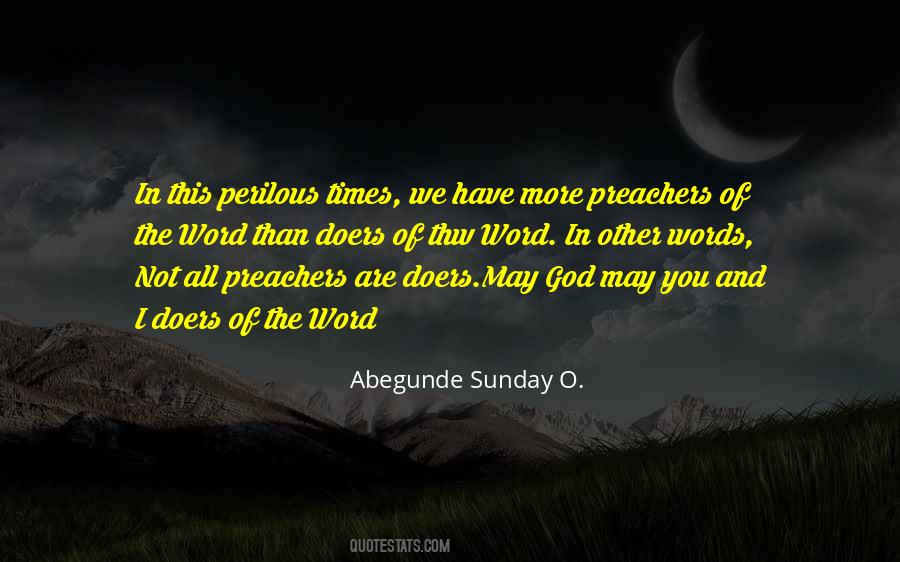 Doers Of The Word Quotes #57118