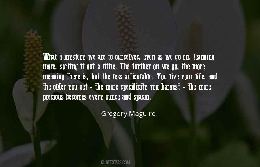 As We Get Older Quotes #508089