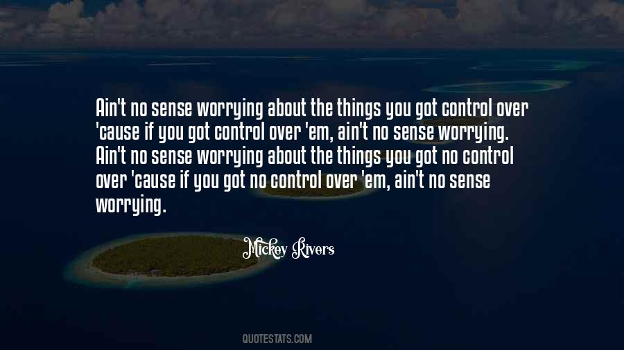 Quotes About Not Worrying About What You Cant Control #1237792