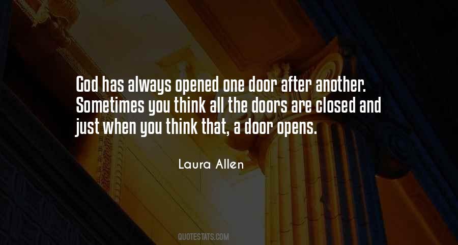 Another Door Opens Quotes #1020224