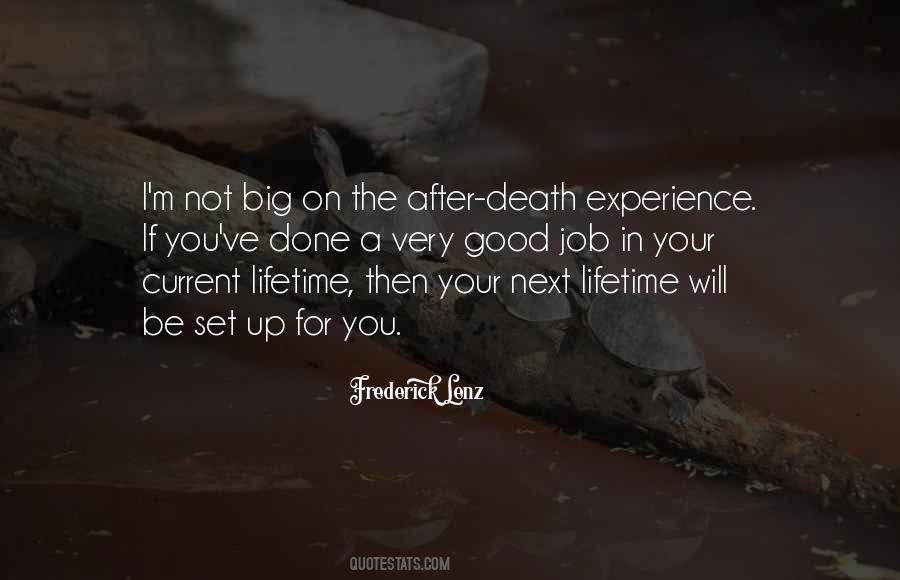 Death Experience Quotes #104084