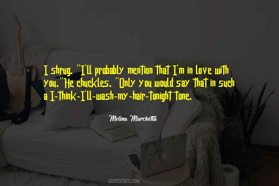 Love You Tonight Quotes #1695996
