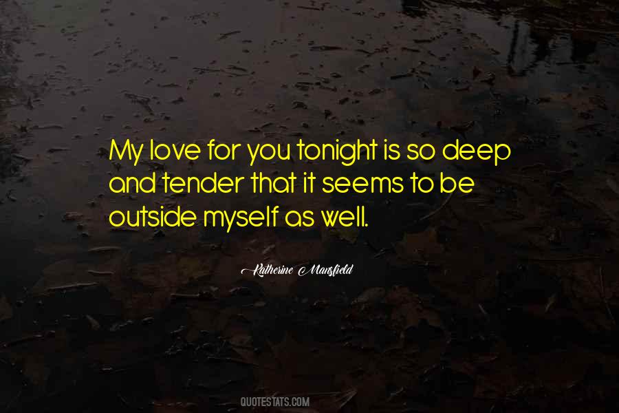 Love You Tonight Quotes #265540