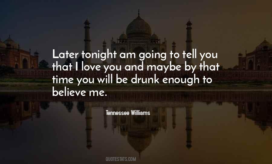Love You Tonight Quotes #271707