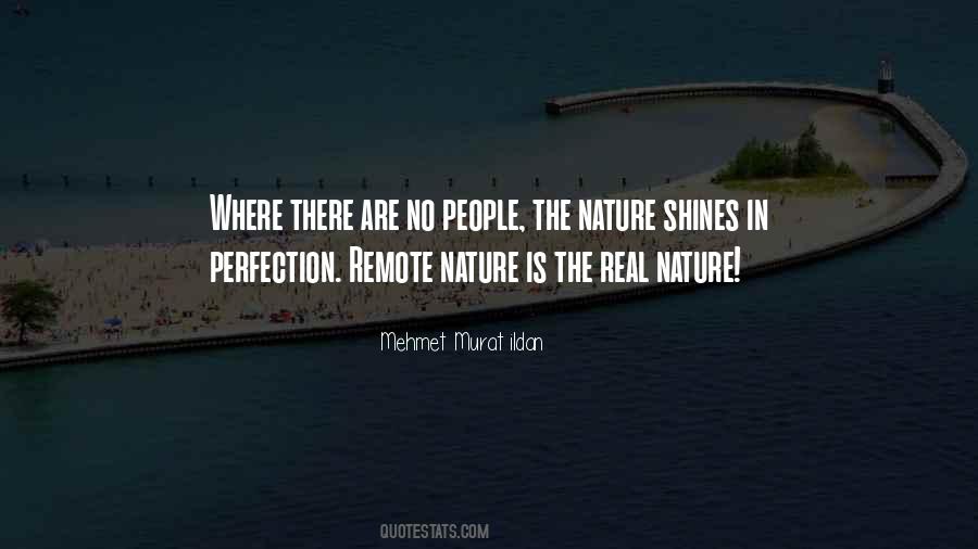 Perfection In Nature Quotes #1056491
