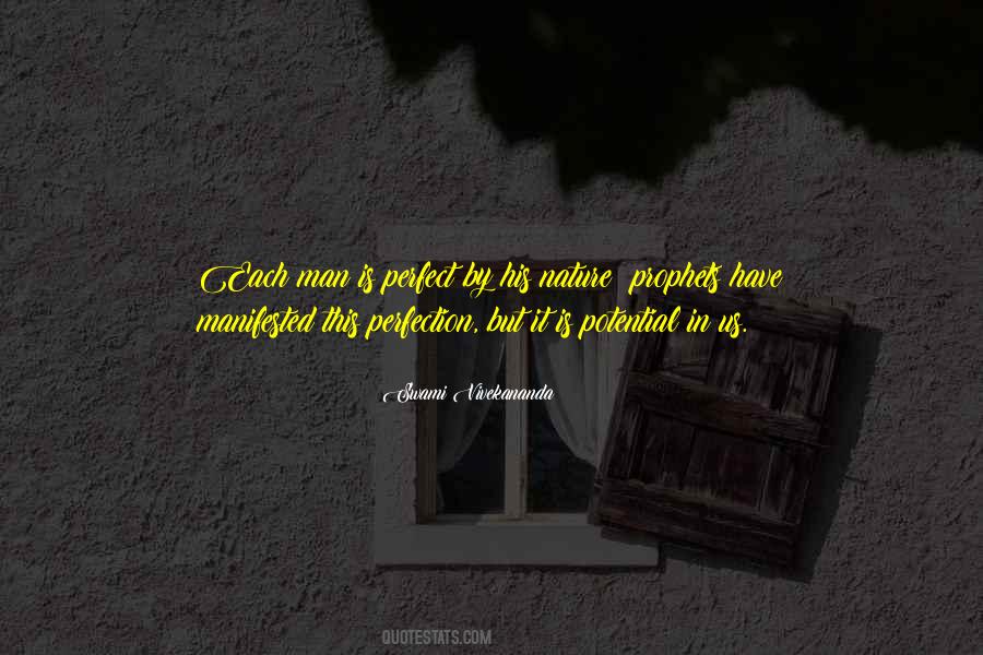 Perfection In Nature Quotes #1351252