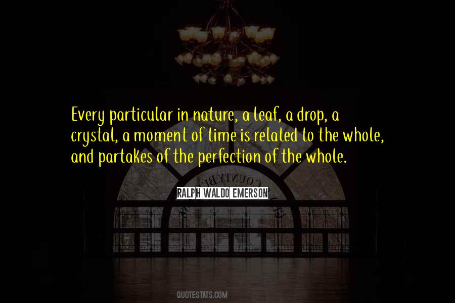 Perfection In Nature Quotes #872494