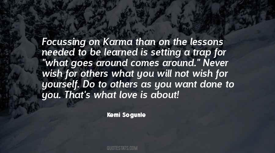 Quotes On Karma Love #614060