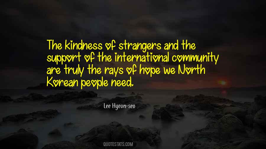 Quotes On Kindness To Strangers #889606